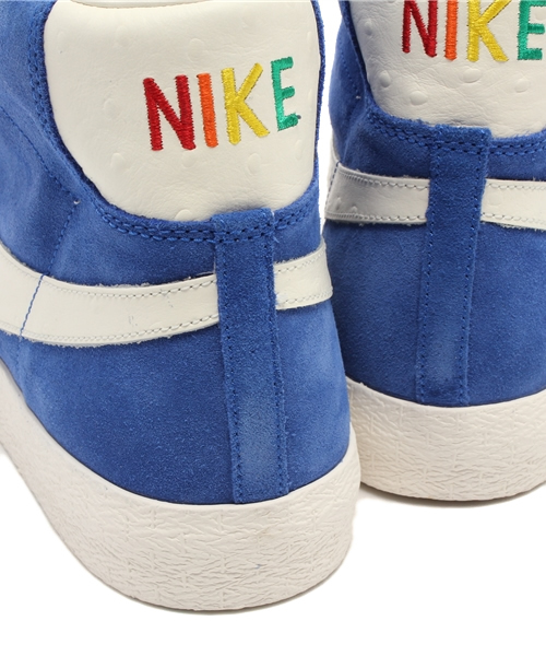 NIKE(ナイキ)の「ナイキ ブレイザー レインボーパック NIKE BLAZER MID PRM VNTG QS 638322-401(スニーカー・メンズ・ブルー・27cm/28cm/26.5cm/27.5cm/28.5cm/26cm)」の7枚目の写真