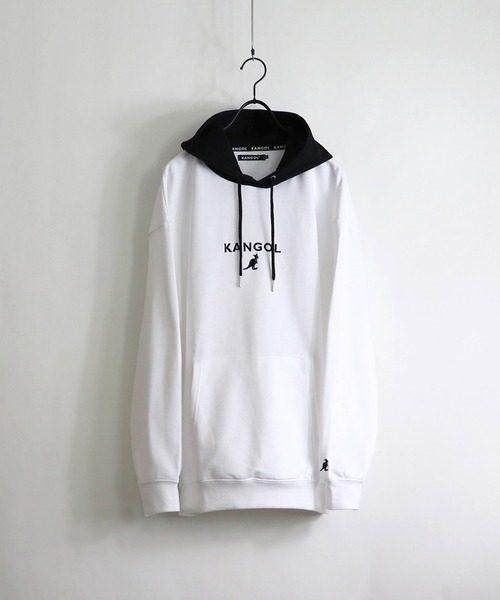 KANGOL�i�J���S�[���j�́uKANGOL / �J���S�[�� ���S�v���I�[�o�[�p�[�J�[�i�p�[�J�[�j�v�b�z���C�g�n���̑�