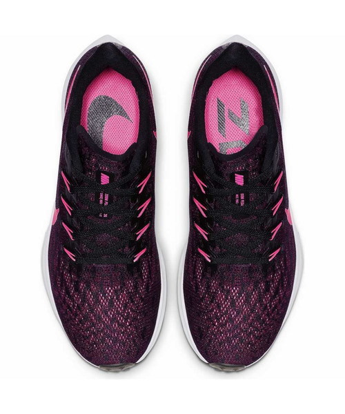 NIKE(ナイキ)の「ナイキ NIKE ウィメンズ エア ズーム ペガサス 36(スニーカー・レディース・ブラック×ピンク・23.0cm/23.5cm/24.0cm/24.5cm/25.0cm)」の2枚目の写真