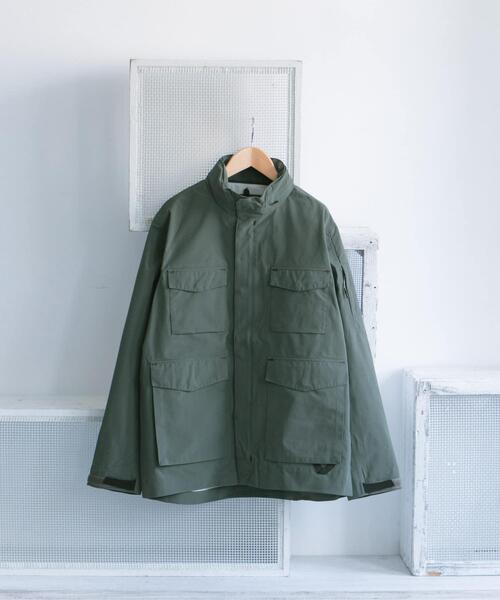 EKAL（エカル）の「EKAL　Event Cordura 3Lガイドジャケット（ナイロンジャケット・メンズ・チャコールグレー/ブラック/カーキ・SMALL/MEDIUM/LARGE）」の3枚目の写真