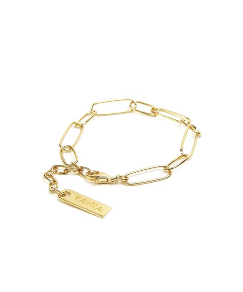 YArKA（ヤーカ）の「【YArKA/ヤーカ】silver925 narrow parts bracelet[tgi]/チェーンブレスレット シルバー925（ブレスレット・レディース・ゴールド/シルバー・FREE）」の2枚目の写真