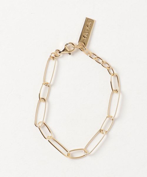 YArKA（ヤーカ）の「【YArKA/ヤーカ】silver925 narrow parts bracelet[tgi]/チェーンブレスレット シルバー925（ブレスレット・レディース・ゴールド/シルバー・FREE）」の4枚目の写真