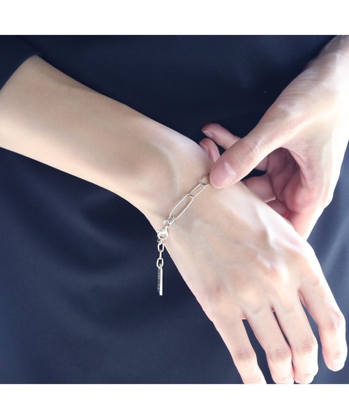 YArKA（ヤーカ）の「【YArKA/ヤーカ】silver925 narrow parts bracelet[tgi]/チェーンブレスレット シルバー925（ブレスレット・レディース・ゴールド/シルバー・FREE）」の10枚目の写真