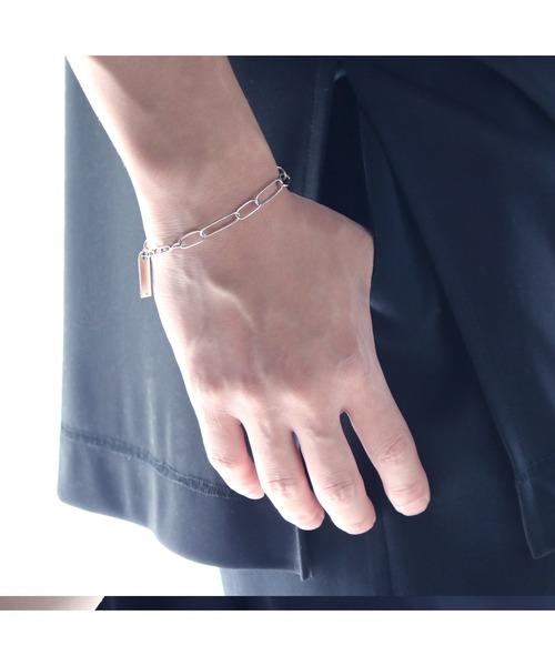 YArKA/ヤーカ】silver925 narrow parts bracelet[tgi]/チェーン