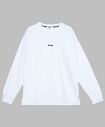 【FILA/フィラ】バックプリントビッグシルエット Tシャツ ロゴプリント ロンT 長袖Tシャツ