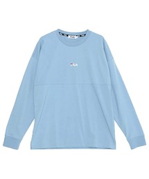 【FILA/フィラ】バックプリントビッグシルエット Tシャツ ロゴプリント ロンT 長袖Tシャツ