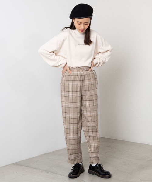 WEGO（ウィゴー）の「WEGO/ベルトチェックパンツ（その他パンツ）」 - WEAR