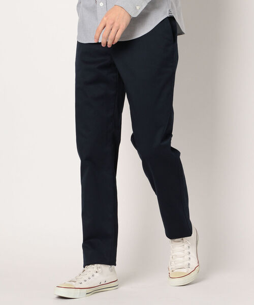GLOSTER(グロスター)の「T/C チノストレッチパンツ(チノパンツ・メンズ・ベージュ/サックスブルー/ネイビー/グレー/ブラック・S/M/L/XL)」の5枚目の写真