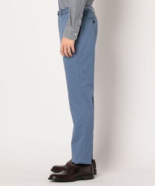 GLOSTER(グロスター)の「T/C チノストレッチパンツ(チノパンツ・メンズ・ベージュ/サックスブルー/ネイビー/グレー/ブラック・S/M/L/XL)」の21枚目の写真