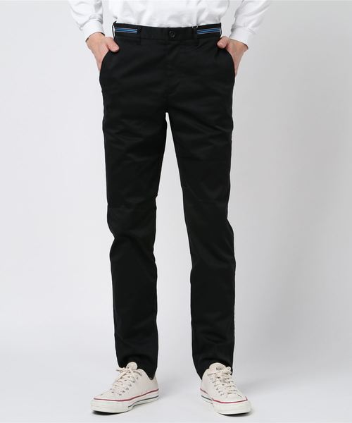 GLOSTER(グロスター)の「T/C チノストレッチパンツ(チノパンツ・メンズ・ベージュ/サックスブルー/ネイビー/グレー/ブラック・S/M/L/XL)」の6枚目の写真