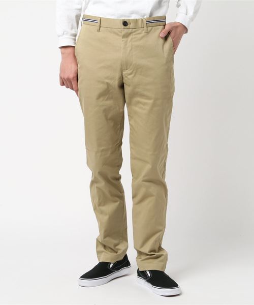 GLOSTER(グロスター)の「T/C チノストレッチパンツ(チノパンツ・メンズ・ベージュ/サックスブルー/ネイビー/グレー/ブラック・S/M/L/XL)」の8枚目の写真