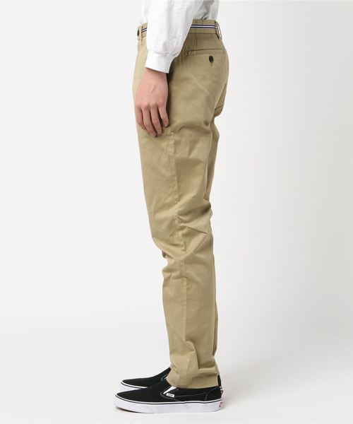 GLOSTER(グロスター)の「T/C チノストレッチパンツ(チノパンツ・メンズ・ベージュ/サックスブルー/ネイビー/グレー/ブラック・S/M/L/XL)」の11枚目の写真
