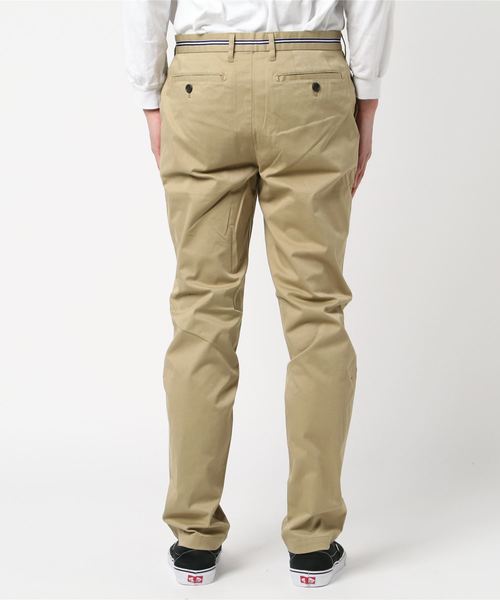 GLOSTER(グロスター)の「T/C チノストレッチパンツ(チノパンツ・メンズ・ベージュ/サックスブルー/ネイビー/グレー/ブラック・S/M/L/XL)」の12枚目の写真