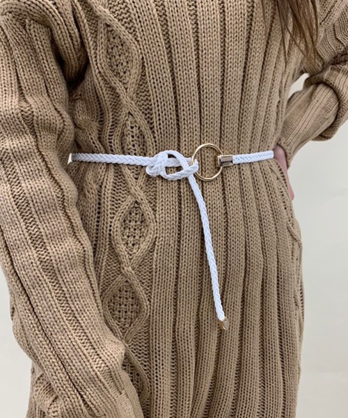 SPIGA(スピーガ)の「メッシュベルト A(ベルト・レディース・ホワイト/ブラック/レッド/イエロー・FREE)」の8枚目の写真