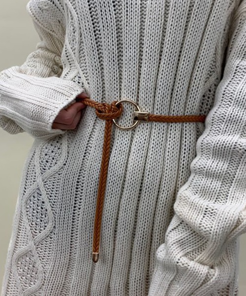 SPIGA(スピーガ)の「メッシュベルト A(ベルト・レディース・ホワイト/ブラック/レッド/イエロー・FREE)」の5枚目の写真