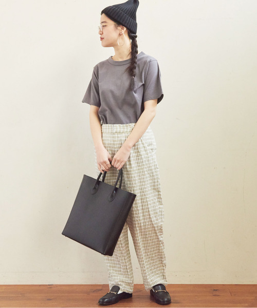 fig London（フィグロンドン）の「plain Tshirt（Tシャツ/カットソー 