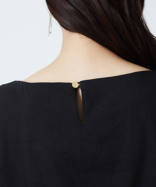 qualite(カリテ)の「【ITALY】【セットアップ】リネンレーヨンブラウス(シャツ/ブラウス・レディース・ベージュ/ブルー/ブラック/ラベンダー・36/38)」の21枚目の写真