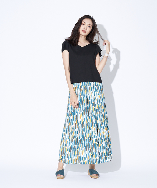 qualite(カリテ)の「【ITALY】【セットアップ】リネンレーヨンブラウス(シャツ/ブラウス・レディース・ベージュ/ブルー/ブラック/ラベンダー・36/38)」の16枚目の写真