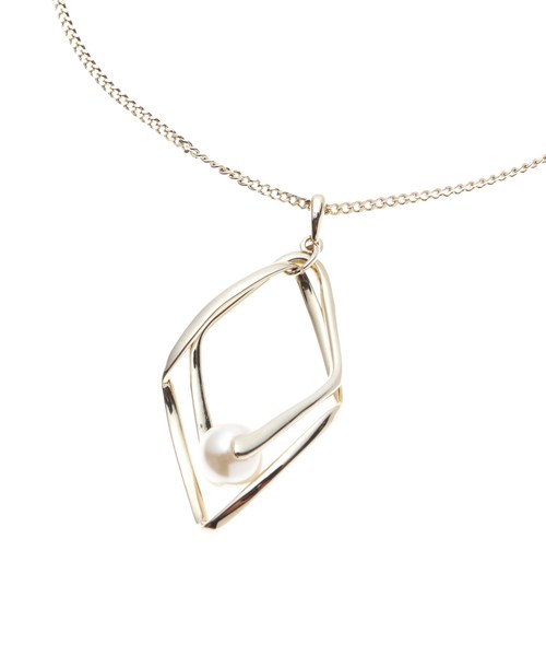 セール アクセサリー ネックレス ダイヤ型デザインネックレス ネックレス Untitled アンタイトル のファッション