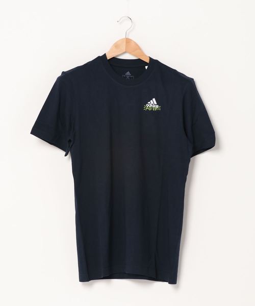 adidas（アディダス）の「【別注】アディダス adidas M Doodle Emblem Tシャツ 限定コラボ（Tシャツ/カットソー・メンズ・ホワイト/ブラック/ネイビー・XXL/S/L/XL/M）」の3枚目の写真