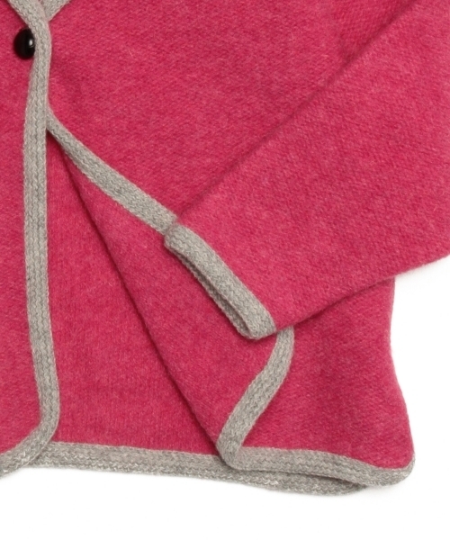 BEAMS BOY（ビームスボーイ）の「ROBERT MACKIE×BEAMS BOY / ウール ショールジャケット（テーラードジャケット・レディース・ナチュラル/ピンク/ネイビー・ONE SIZE）」の16枚目の写真