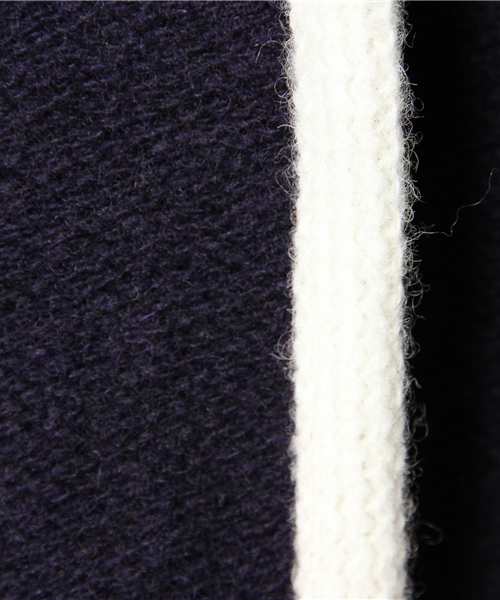 BEAMS BOY（ビームスボーイ）の「ROBERT MACKIE×BEAMS BOY / ウール ショールジャケット（テーラードジャケット・レディース・ナチュラル/ピンク/ネイビー・ONE SIZE）」の12枚目の写真