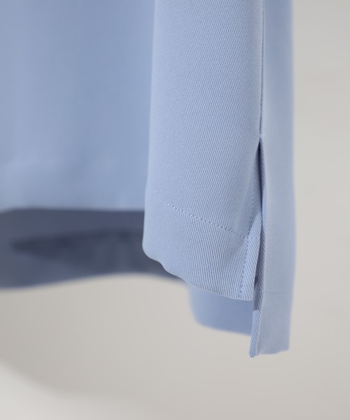UNITED TOKYO（ユナイテッドトウキョウ）の「ＤＲＹツイルオープンカラーシャツ/ビッグシルエット（シャツ/ブラウス・メンズ・ライトグレー/ブラック/ベージュ/ライトグリーン/サックスブルー/カーキ/インディゴブルー/ブルー/ピンク・1/2/3）」の19枚目の写真