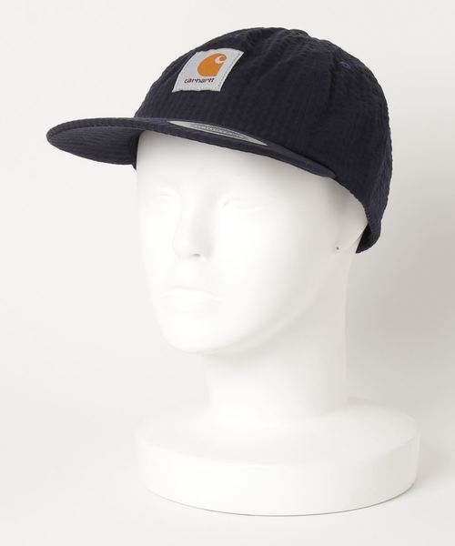 Carhartt WIP（カーハートダブリューアイピー）の「SOUTHFIELD CAP（キャップ・メンズ・オフホワイト/カモフラージュ/ダークネイビー/ライム・ONE SIZE）」の3枚目の写真