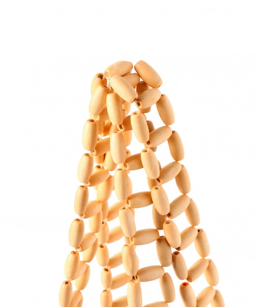 niko and...(ニコアンド)の「オリジナルウッドビーズトート(トートバッグ・レディース・ブラウン/ナチュラル・0)」の8枚目の写真