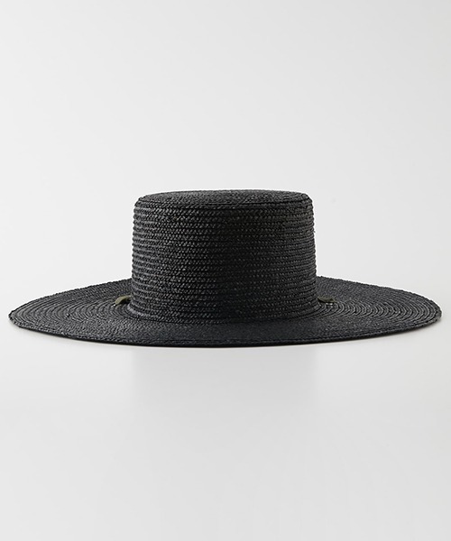 AZUL by moussy（アズールバイマウジー）の「RIBBON BOATER HAT/リボンボーダーハット（ハット・レディース・ベージュ/ブラック・FREE）」の10枚目の写真