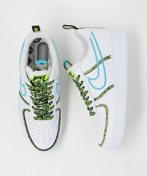 NIKE(ナイキ)の「<NIKE> AIR FORCE 1 07 PRM/エアフォース1(スニーカー・メンズ・ホワイト/ブラック・10/8/9h/8h/9)」の2枚目の写真