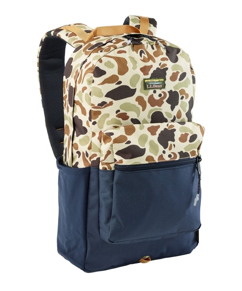 L.L.Bean（エルエルビーン）の「マウンテン・クラシック・コーデュラ・パック、プリント（バックパック/リュック・レディース・カモフラージュ/グリーン系その他・ONE SIZE）」の2枚目の写真