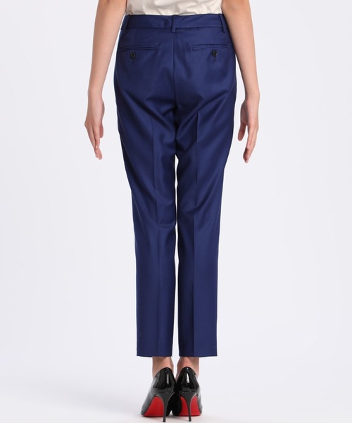 Loro Piana(ロロ・ピアーナ)の「《INEDIT》テーパードパンツ《Loro Piana》(スーツパンツ・レディース・ネイビー・9号/11号/7号/5号)」の4枚目の写真