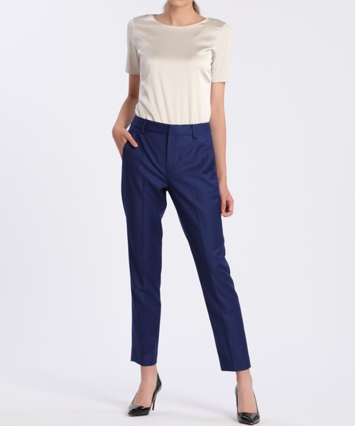 Loro Piana(ロロ・ピアーナ)の「《INEDIT》テーパードパンツ《Loro Piana》(スーツパンツ・レディース・ネイビー・9号/11号/7号/5号)」の6枚目の写真