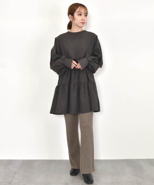 w closet（ダブルクローゼット）の「2WAYティアードチュニック