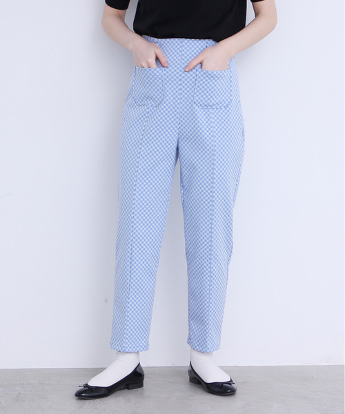 バイヤスギンガムジャージ Woman チャイルドウーマン のファッション サブリナパンツ その他パンツ Childwoman サブリナパンツ 0101pt を購入できます Dot Stripes Child 初売り