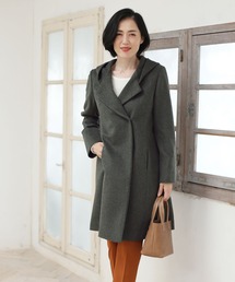 ♥️再お値下げ♥️　　marlota ウールコート ミドル丈オーバーコート（チェスターコート）｜Chico（チコ）の