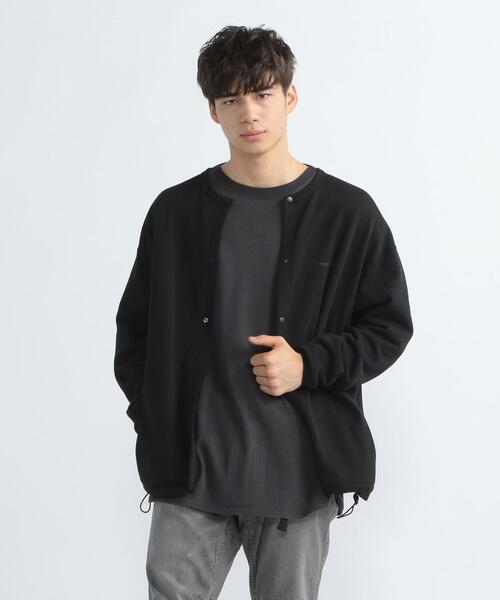 Web限定 Feeling Made エアリースウェット クルーネック カーディガン メンズ Men Coen コーエン 公式ファッション通販
