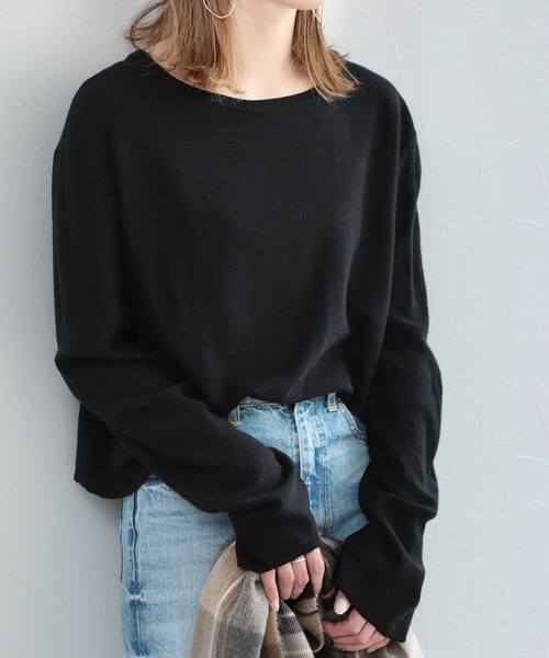 reca（レカ）の「ショートプルオーバー×ノースリワンピース セットアップ（ワンピース・レディース・ブラック/ライトベージュ/モカ/ダークブラウン・M）」の7枚目の写真