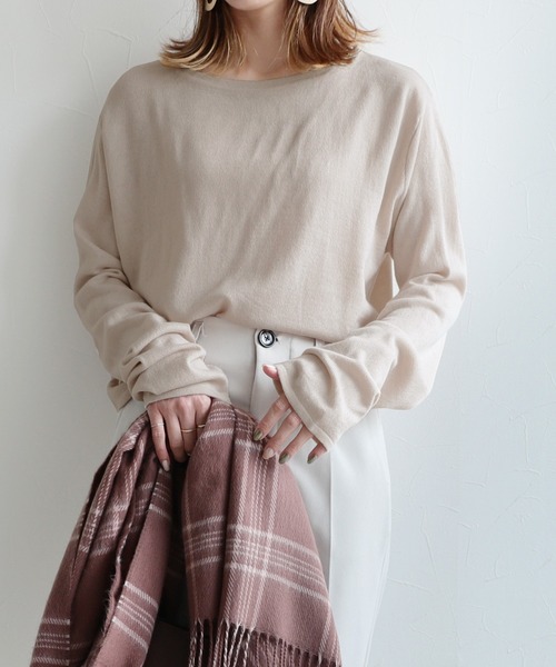 reca（レカ）の「ショートプルオーバー×ノースリワンピース セットアップ（ワンピース・レディース・ブラック/ライトベージュ/モカ/ダークブラウン・M）」の18枚目の写真