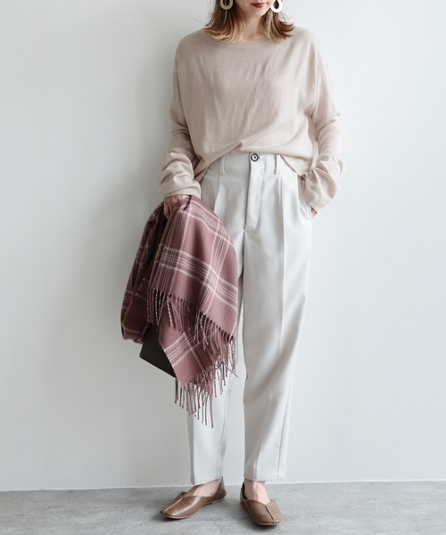 reca（レカ）の「ショートプルオーバー×ノースリワンピース セットアップ（ワンピース・レディース・ブラック/ライトベージュ/モカ/ダークブラウン・M）」の19枚目の写真