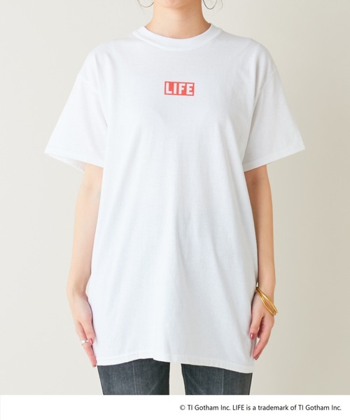 SHENERY（シーナリー）の「“LIFE” フォトTee01（Tシャツ/カットソー・レディース・ホワイト・FREE）」の6枚目の写真