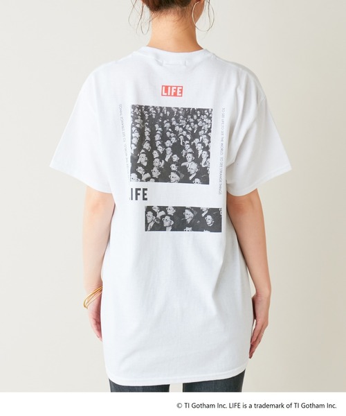 SHENERY（シーナリー）の「“LIFE” フォトTee01（Tシャツ/カットソー・レディース・ホワイト・FREE）」の7枚目の写真