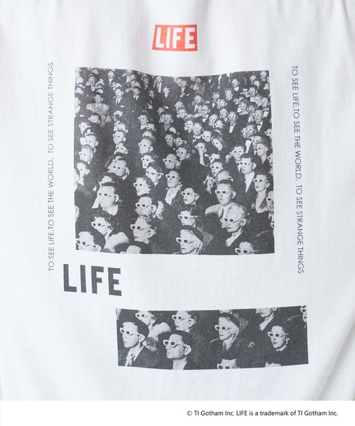 SHENERY（シーナリー）の「“LIFE” フォトTee01（Tシャツ/カットソー・レディース・ホワイト・FREE）」の5枚目の写真