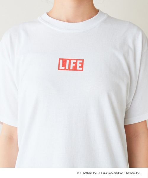 SHENERY（シーナリー）の「“LIFE” フォトTee01（Tシャツ/カットソー・レディース・ホワイト・FREE）」の10枚目の写真