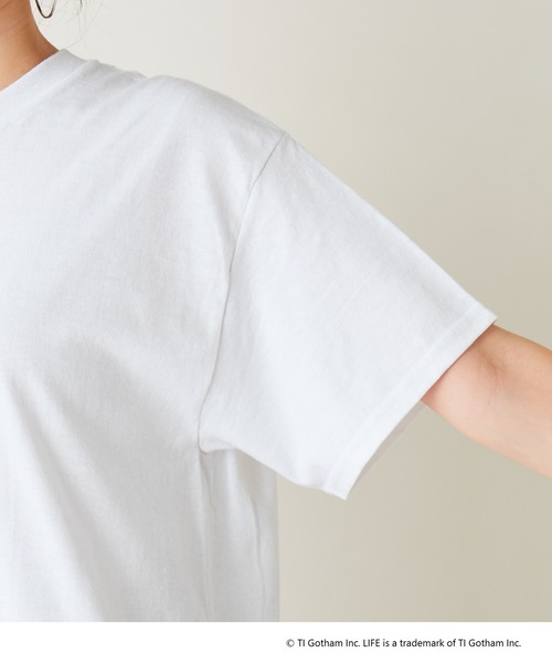 SHENERY（シーナリー）の「“LIFE” フォトTee01（Tシャツ/カットソー・レディース・ホワイト・FREE）」の3枚目の写真