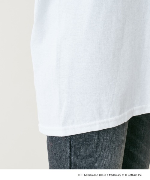SHENERY（シーナリー）の「“LIFE” フォトTee01（Tシャツ/カットソー・レディース・ホワイト・FREE）」の9枚目の写真