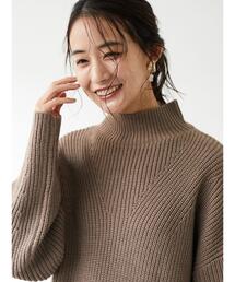 CRAFT STANDARD BOUTIQUE | ボトルネック片畔ニットプルオーバー　●＊(ニット/セーター)