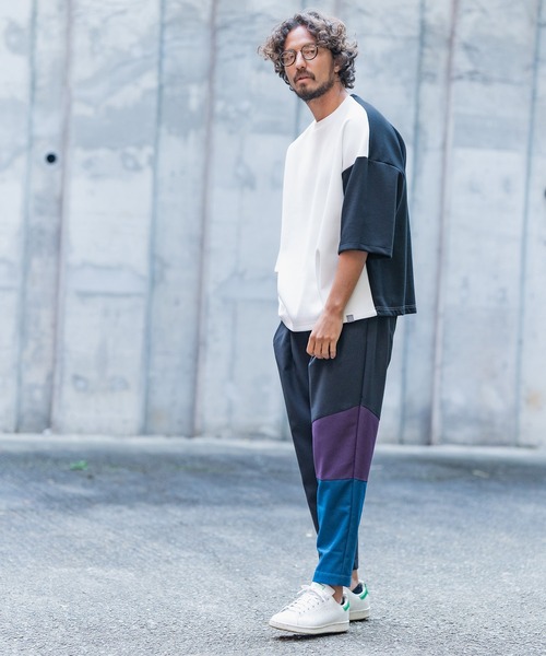 ANGENEHM(アンゲネーム)の「mt6983-Cardboard Knit Switch Big Cut sew (MADE IN JAPAN) カットソー(Tシャツ/カットソー・メンズ・ホワイト/ブラック/ベージュ/ネイビー・M/L)」の10枚目の写真