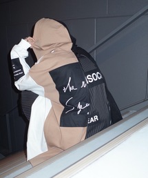 AFYF 2020AWTRILINGUAL ZIP PARKA/オーバーサイズ トリリンガル ZIPパーカー